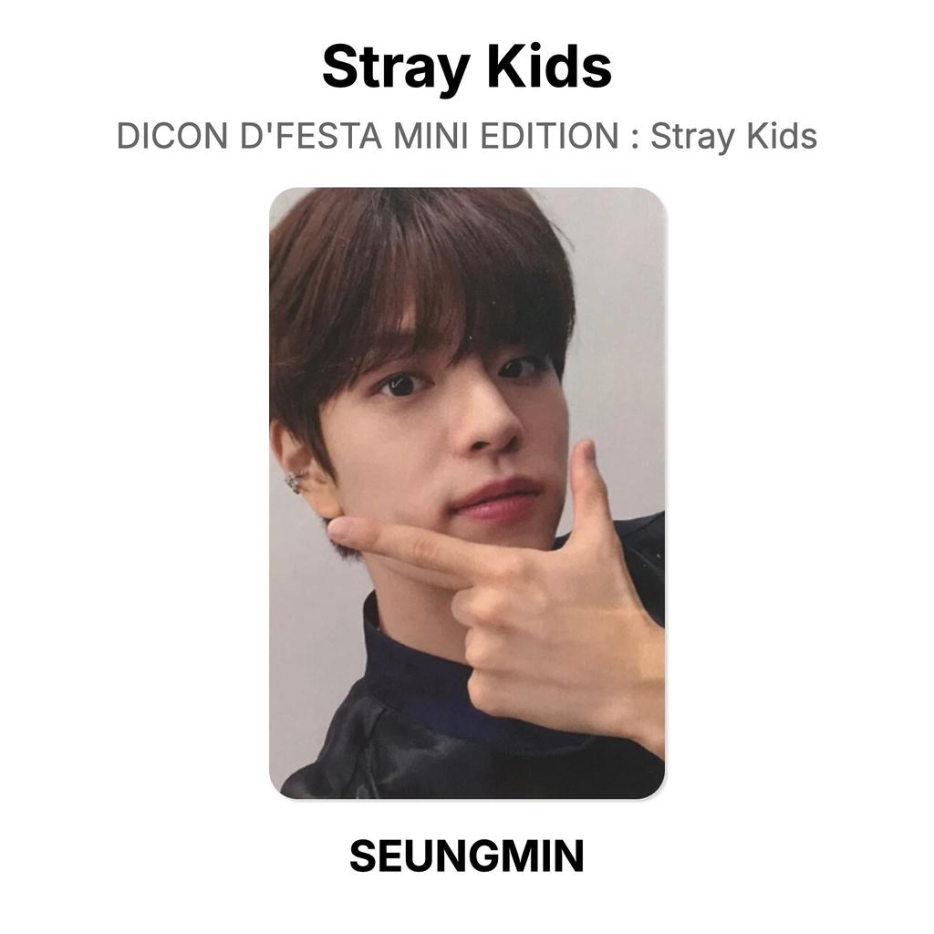 Stray Kids DICON D'FESTA MINI EDITION : Offizielle Stray Kids Fotokarte