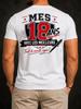 French 18th Birthday Mes 18 Ans Avec Les Meilleurs Text With Red Athletic Style Number Art Mes Unisex All Tshirt