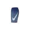 Nike Costume da bagno Versatile Moda Casual Allacciatura Vita Media Strisce Sfumate Pantaloncini da Spiaggia Uomo pantaloncini Blu Scuro FZ6461-410