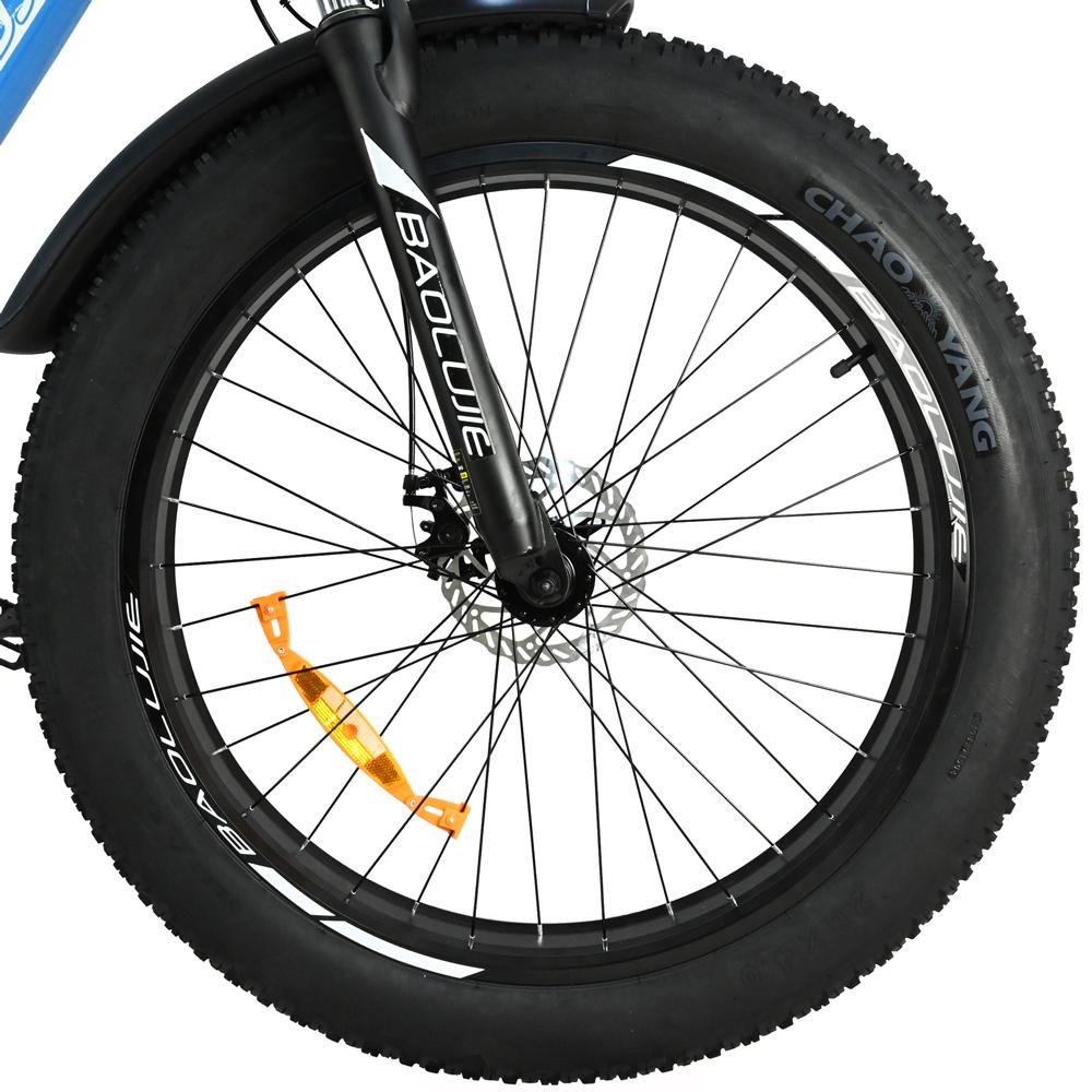 BAOLUJIE DP-2619 Speichenrad Erwachsenen Elektrofahrrad 750W Motor 48V13AH Batterie 26*4 Zoll Fat Tire E-Bike Mountain Offroad Elektrofahrrad