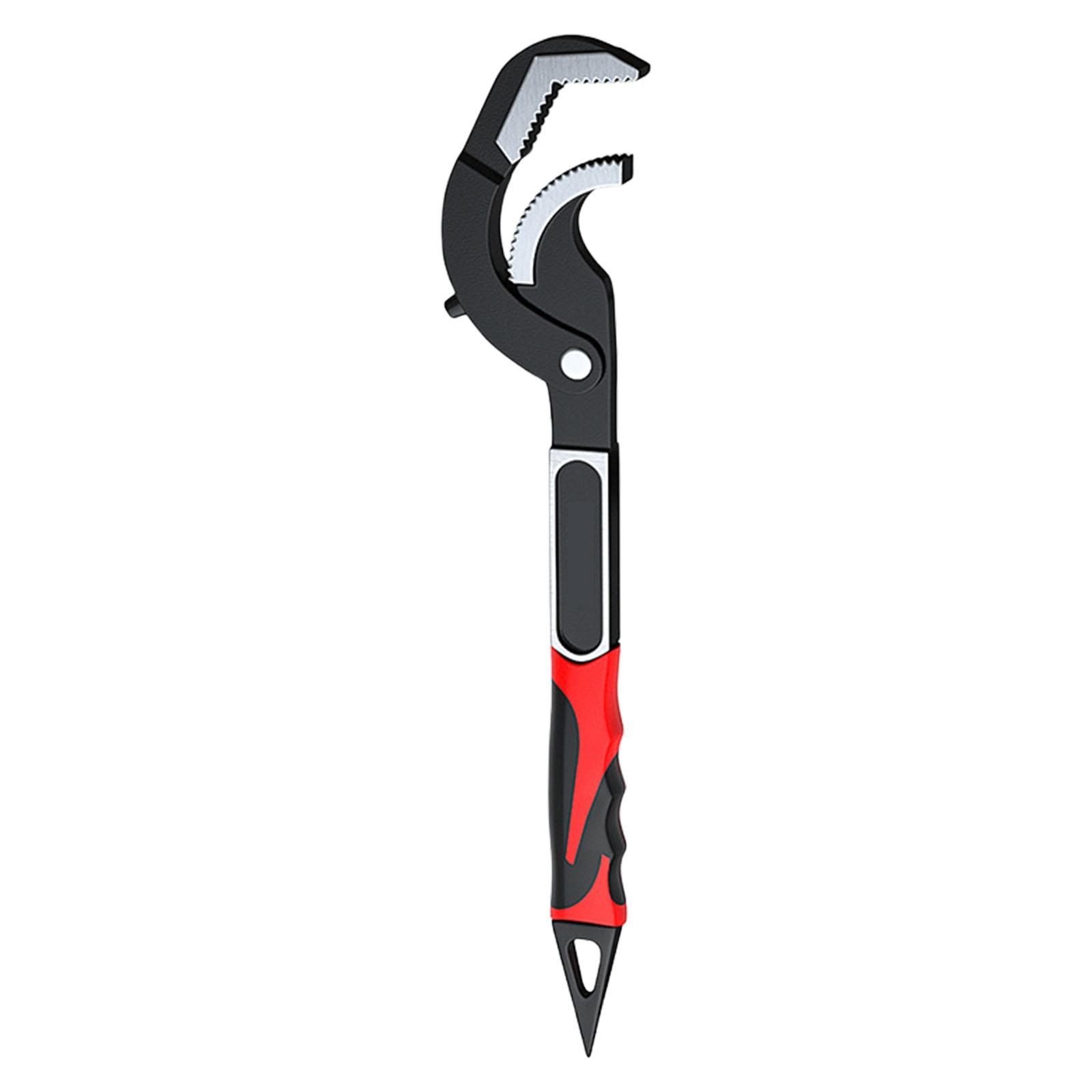 

Heavy dutys Spring Return Pipe Wrench Tool With Wide Jaw Opening And AntiCorrosion Coating Spanner For Durability small