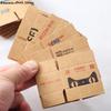 5Pcs/1Set Mini Carton Express Box 1:12 Dollhouse Miniature Express Box Decor Toy Doll House Decor Furniture Accessories