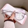 Luxury Near and Far Multifocal Glasses Unisex Anti-blue Light Reading Glasses Diopters Women Men Ultralight Hyperopia 0 To +4.0