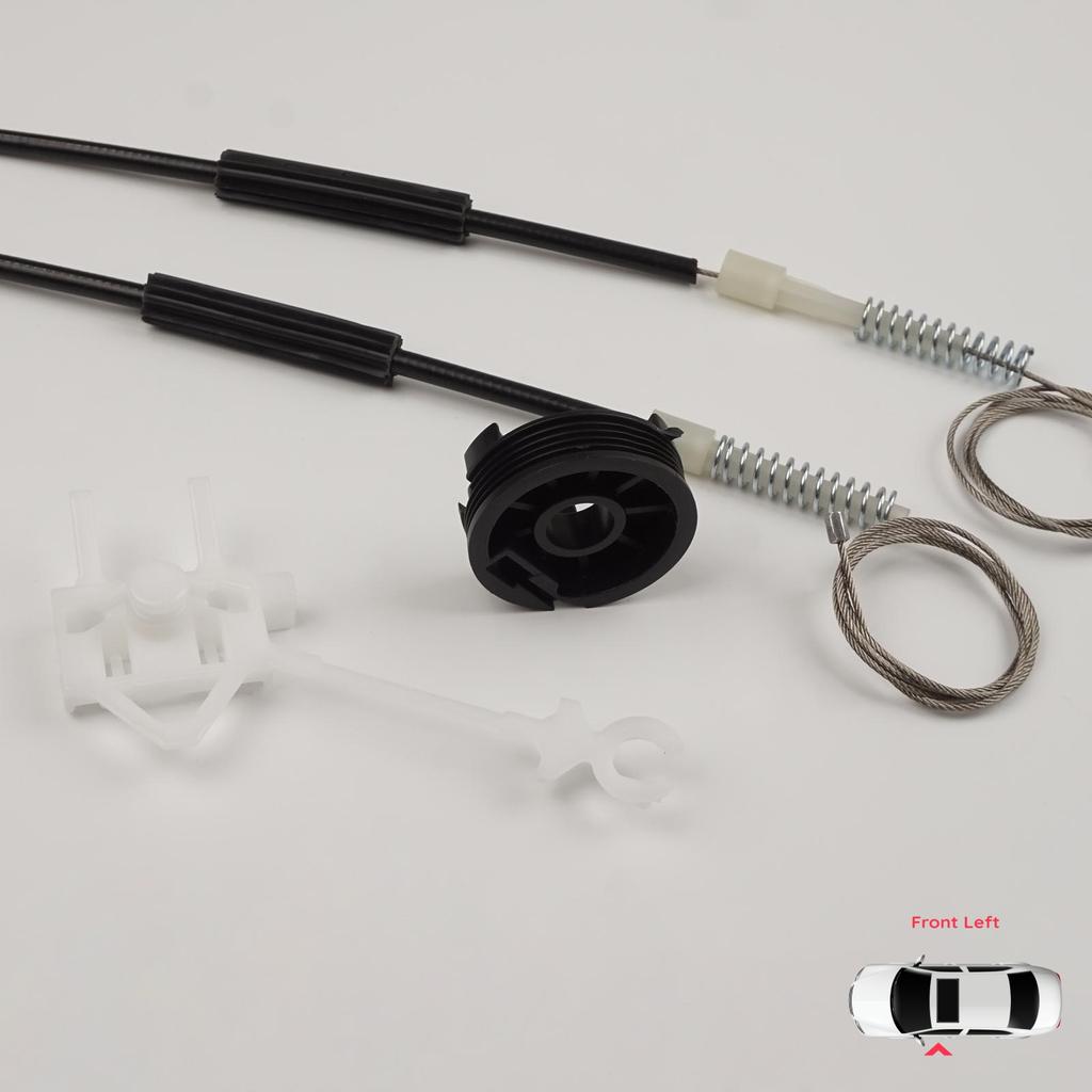 BWR264 Window Regulator Repair Kit Front Left Door for Fiat Doblo MK1 MPV Van 119 223 2001-2010 51718404