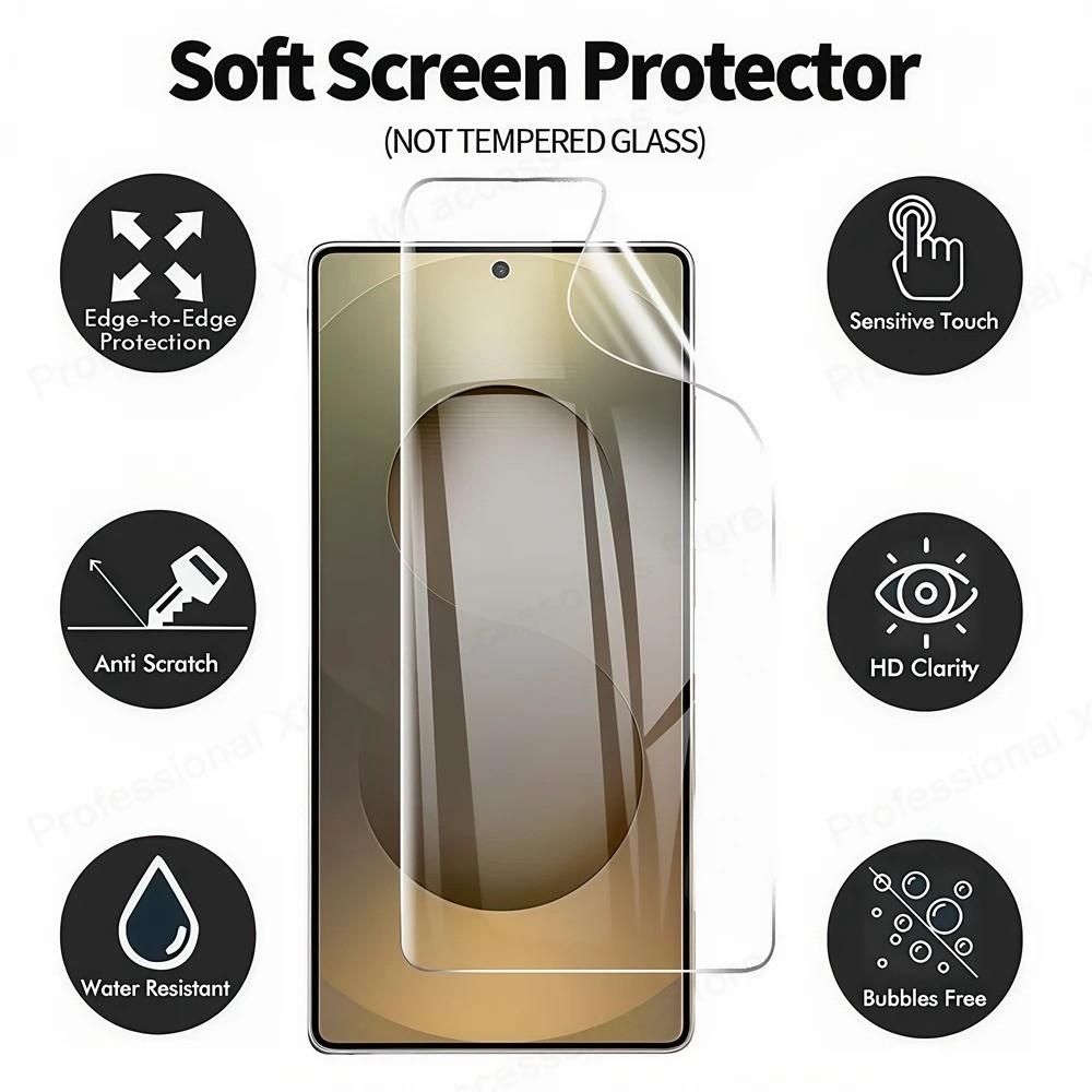 5PCS For Samsung GalaxyA17 A07 A56 A16 A36 A26 A06 A15 A55 A35 A25 A14 A34 A54 A05s A02s A02S A32 A52 A51 A53 A71 Soft Hydrogel Film Screen Protector