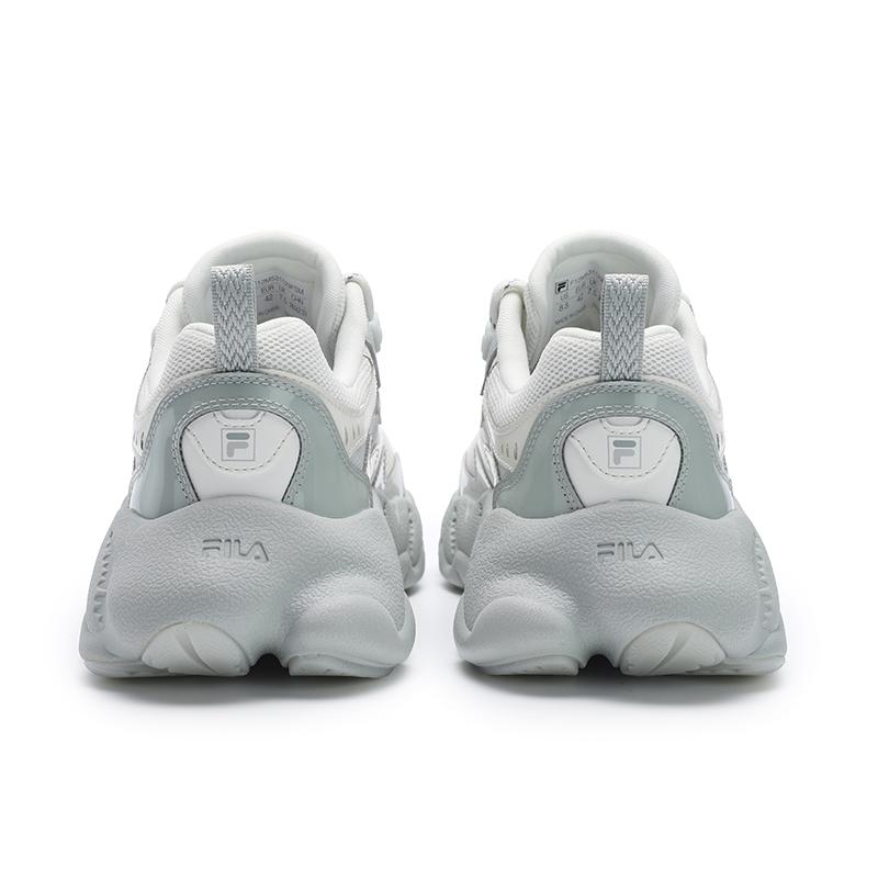New FILA FERN 2 Abrasion Resistant, Breathable, Lightweight Low top Casual Shoes Men's White Gray F12M531129FSM