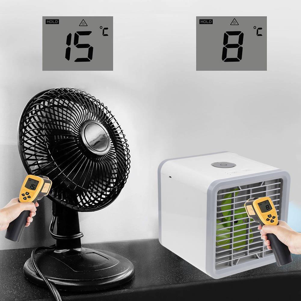 Portable Usb Air Conditioning Fan Mini Home Cooler Office Air Humidifier Fan