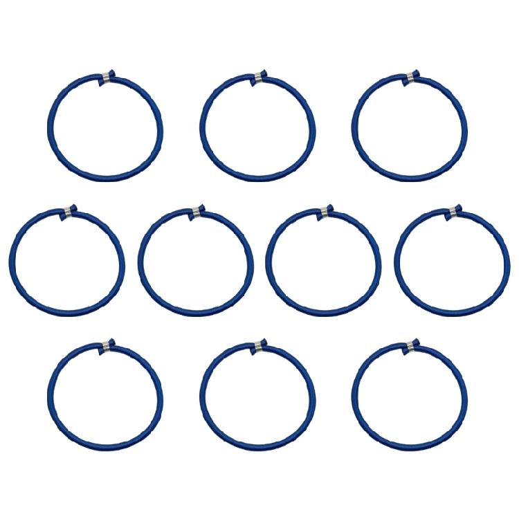 10Pcs Trampoline Elastic Rope Bungee Cord Aluminum Buckles Stretch Cord for Fitness Trampoline Canopy Tent Easy to Use