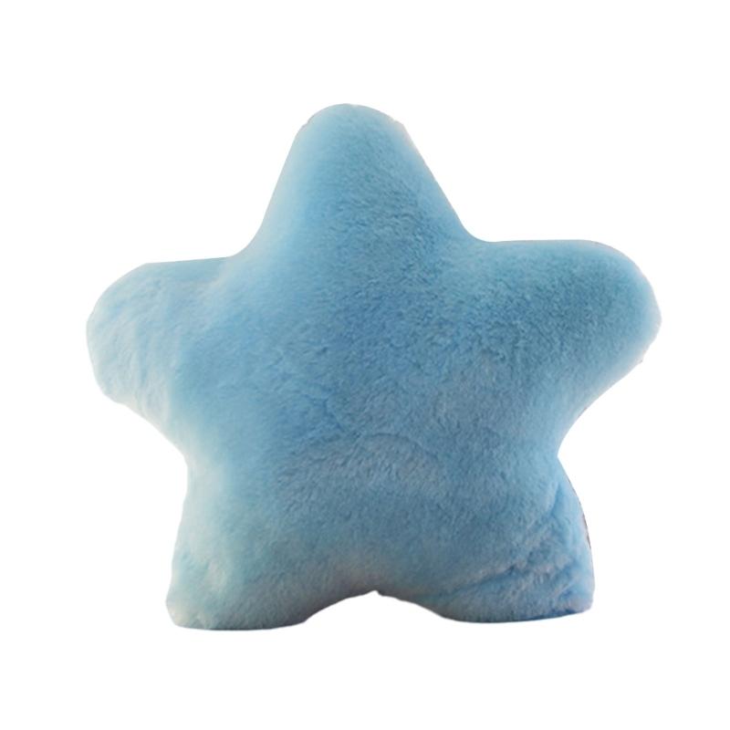Five Pointed Star Pillow Throwing Pad Short Plushes Cushions Toy for Bedroom Sofa Home Decoration Home Cushions
