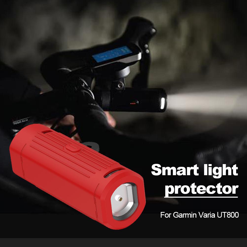 Custodia in Silicone per Garmin Varia UT800 Fotocamera Luce Posteriore Custodia Protettiva Antiurto Lavabile Resistente agli Urti Guscio