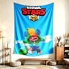 Brawl Stars (1) Gobelenas, tinkantis namų, bendrabučių ir miegamųjų dekoravimui, švelnus liesti ir puiki dovana draugams bei šeimai