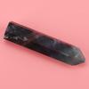 Natural Fluorite Quartz Crystal Hexagonal Wand for Decoration Ornament