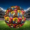 Five Nights At Freddy's Print Size 5 Soccer Ball, PU Wear Resistant Football for Match Training and Daily Practice, Birthday Gift for Soccer Fans