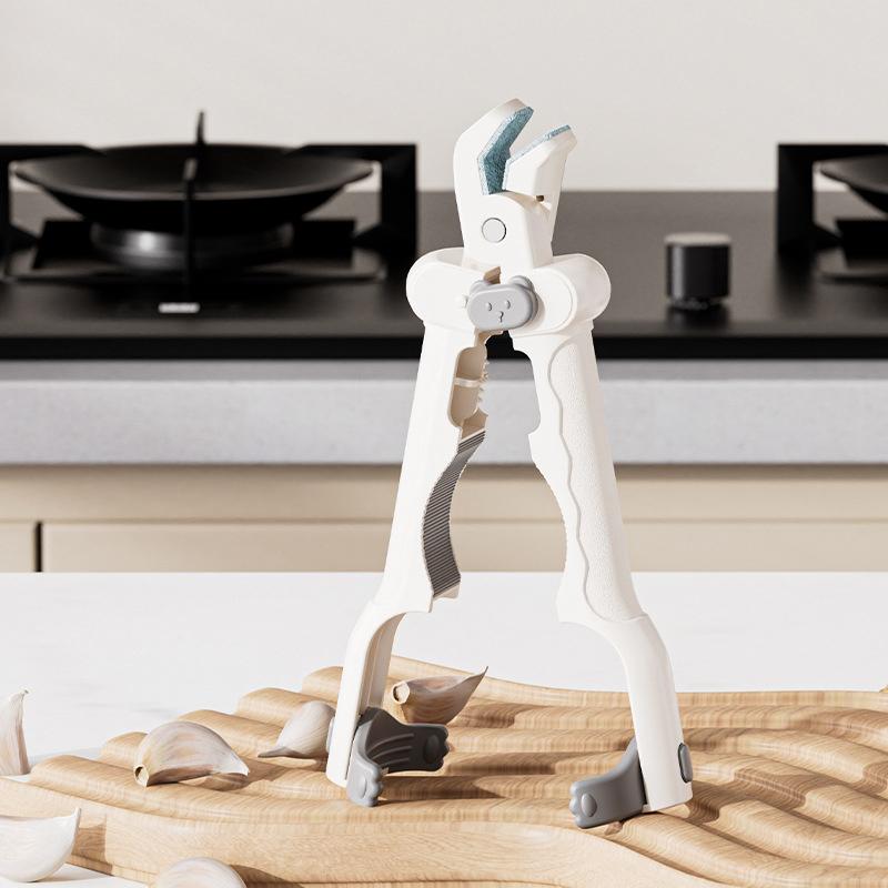 Multi-Purpose Anti Scalding Clip Plastic Handle Heat-Resistant Anti- Bowl Plate Clips Non-Slip Creative Dish Lifter Clamp белый