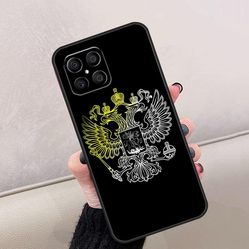 Russia Russian Coat Of Arms Case For Honor Magic 6 5 7 Pro Cover For Honor 400 Lite 200 50 70 90 X9 X8a X8b X9a X9b X9c