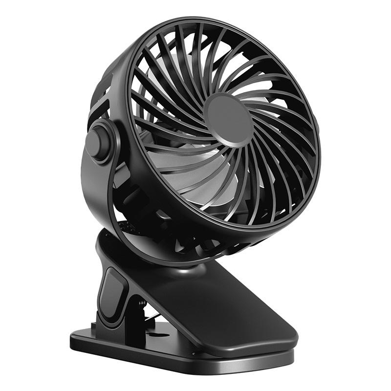 USB Rechargeable Mini Stroller Clip Fan: Portable Outdoor Fan