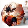 1pc Super Saiyan Goku Automatic Opening and Closing Umbrella - Lightweight 3-Fold Design, Suitable for Fans, Travel, Daily Use, Interesting Shape, Con