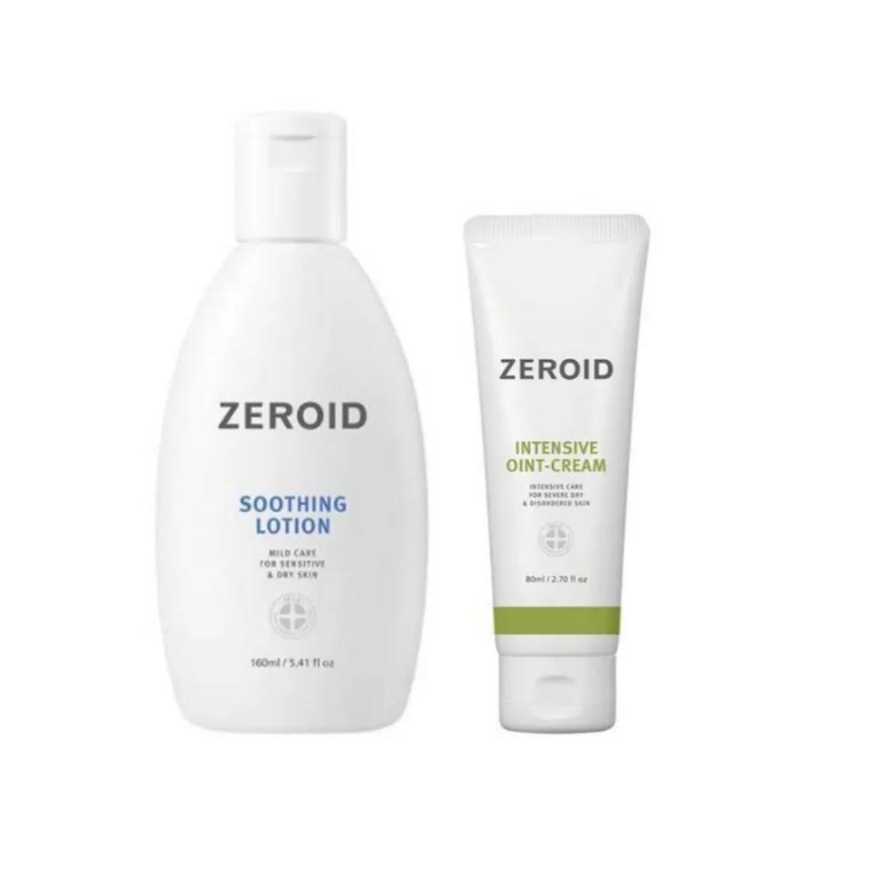 ZEROID Soothing Lotion 160ml, Ointment Cream 80ml (2 types)