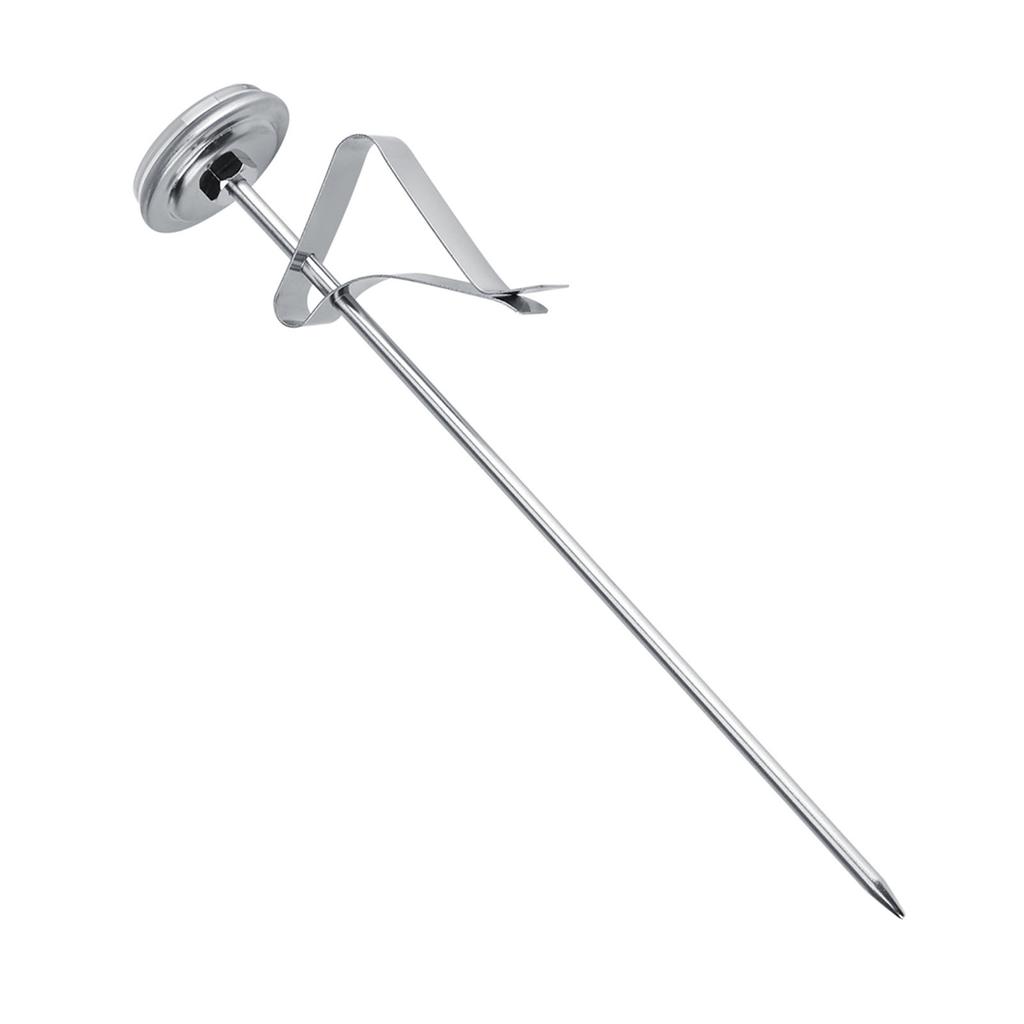 Stainless Steel Milk Thermometer -10-110 celsius Easy to Clean Coffee Frothing Accessories Milch Thermometer Stabthermometer Topf Bad Kochtopf Lebens