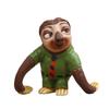 Fresh and Cute Crazy Animal Sloth Lightning Si Cong Figurine Micro-landscape Design Figurine Desktop Decoration