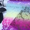 20.5cm wide Elastic Eyelash Lace, Stretch Sewing Lace Fabric for Lingerie, Bra, Underwear, Garment, Crafting