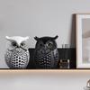 Moderne minimalistische Eule Harz Dekor Figur Wohnzimmer Schreibtisch TV-Schrank Heimbüro Dekoration