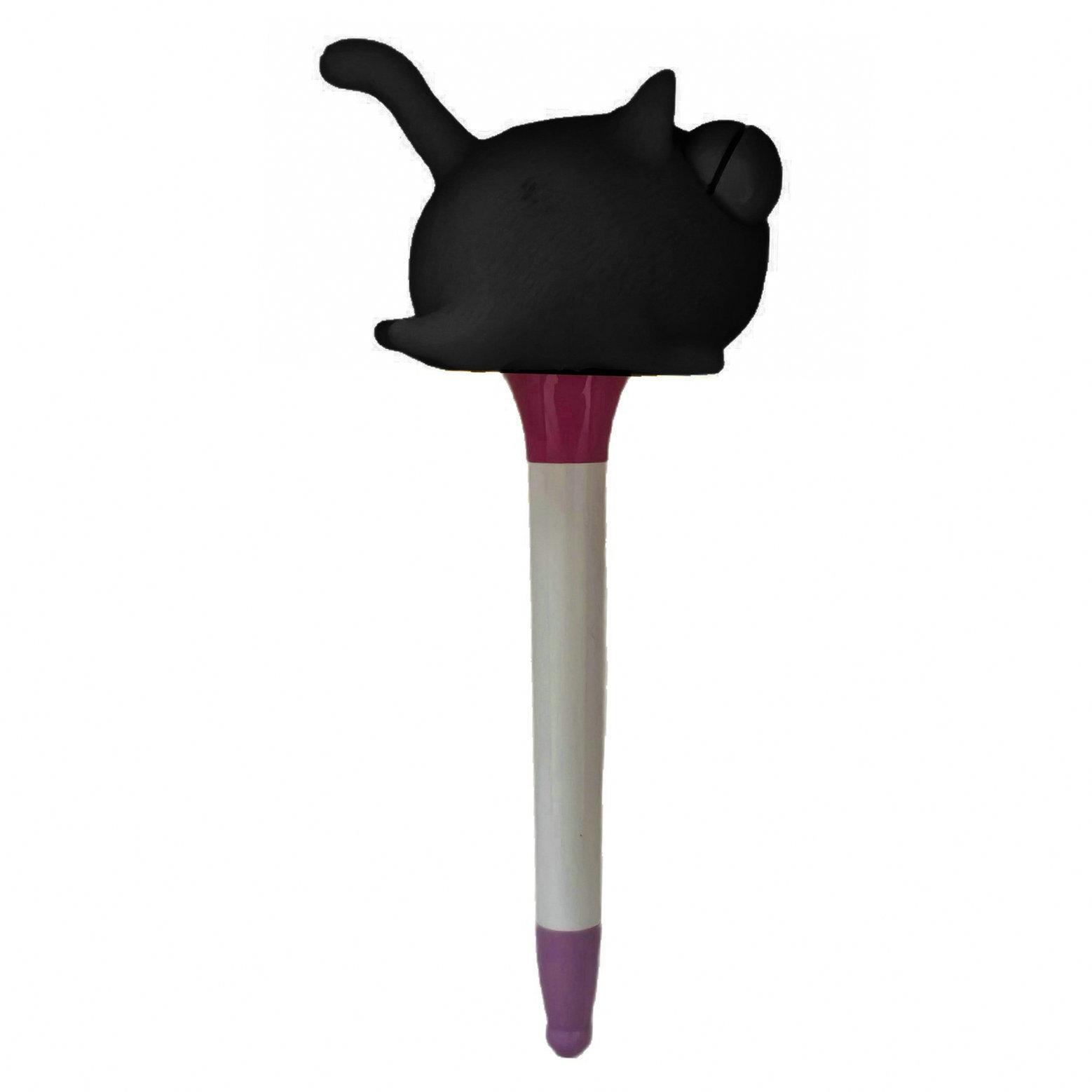 Eccentric Mischievous Cat Prank Pen - Playful & Surprising 0.7mm Blue