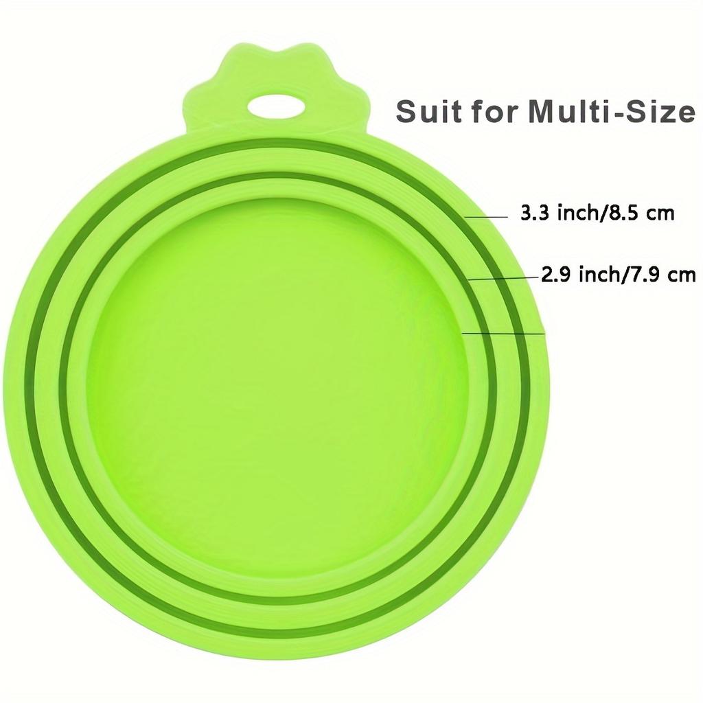 Silikon Haustierfutter Dosenabdeckung Universelle Luftdichte Versiegelung für Hunde Katzen Dosen