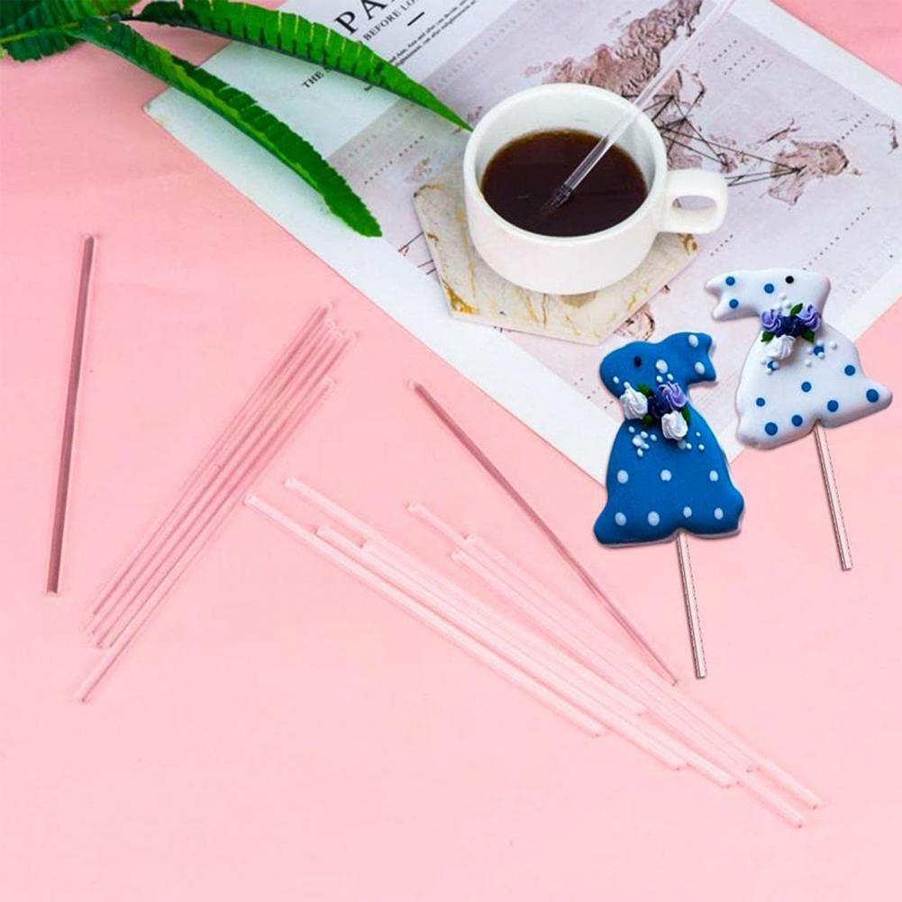 50 Sticks Acrylic Plant Stakes Orchid Flexible Durable Enhance Growth Stretchable Stable Plant Support Garden Plant Support Rack