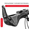 New Arrival Mountain Bike Sheep Horn Sub Bike Grip Handle Shock And Dust Proof Bicycle Grip Rubber Bilateral Locking