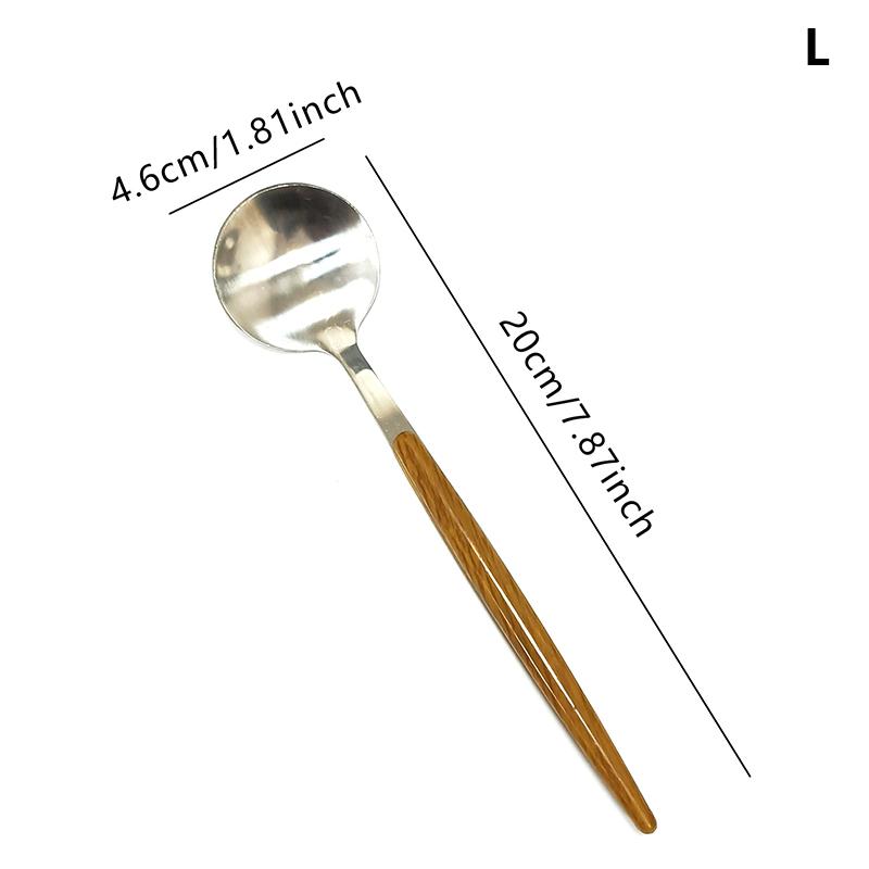 

Вилка ложка из нержавеющей стали золотые столовые приборы для помешивания десертные столовые ложки корейская домашняя ложка вилка для кухни столовые принадлежности