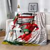 Ronaldo Cr7 Football Legend Blanket Warmthful Decor Perfect for Office Bedding Seaside All-Season Use Modern Ideal Gift For Birthday Valentine'S Day