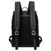 MICHAEL KORS Hudson Tonal Metal Logo Sign Coated Canvas Backpack Regular Men's Black