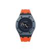 Casio Herren Flüssigkristall/Analog Dual-Display Serie Schwarze Uhr GA-2100-7A-