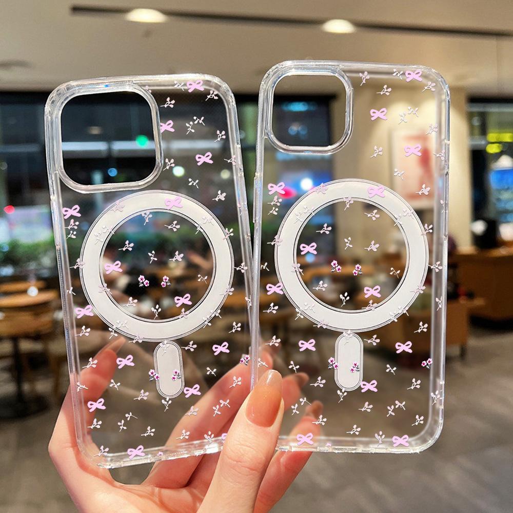 Magnetic Phone Case for iPhone 12 14 16 17 Pro 17 16 15 14 13 12 Pro Max  12 13 14 15  16 High Quality Shockproof Shell Full Protection Cute Style