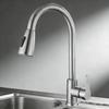 TLXT Brushed Stainless Steel Pull-Out Kitchen Faucet