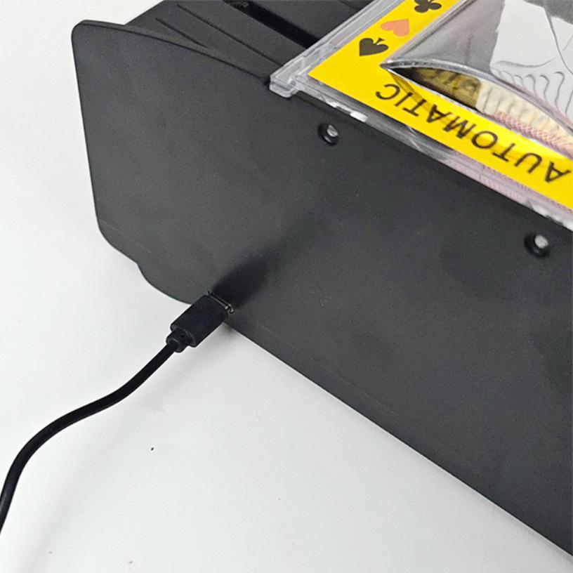 New Shuffler: Automatic 2-4 Deck Card Shuffler - Perfect for Three Kingdoms Tabletop Games