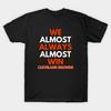 Men Black Print T-shirt Cleveland Browns No-Cut Transfer Paper Print Cotton Tshirt
