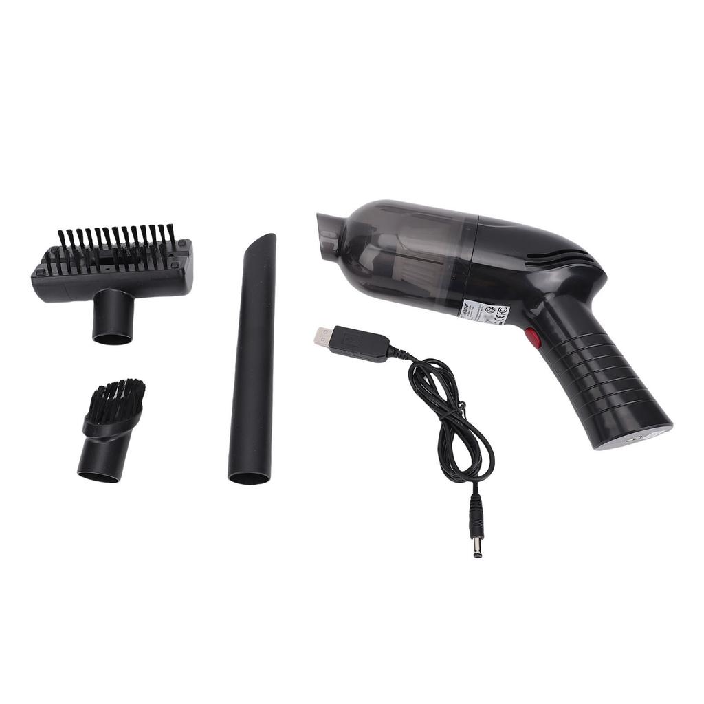Handheld Vacuum Cleaner 60W 10KPA 36000RPM USB Rechargeable Cordless Car Vacuum with Multi Nozzles for Home Bed Sofa