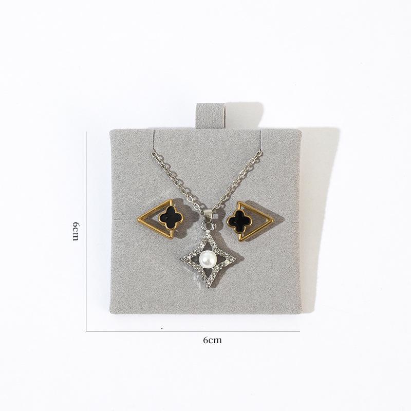 Microfiber Double-Sided Snap Jewelry Bag – Anti-Oxidation Storage for Necklaces & Pendants