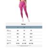 Fitness-Leggings High Waist Yoga-Leggings für Damen Push-Up Formgebend Elastische Sport-Tights S Blau