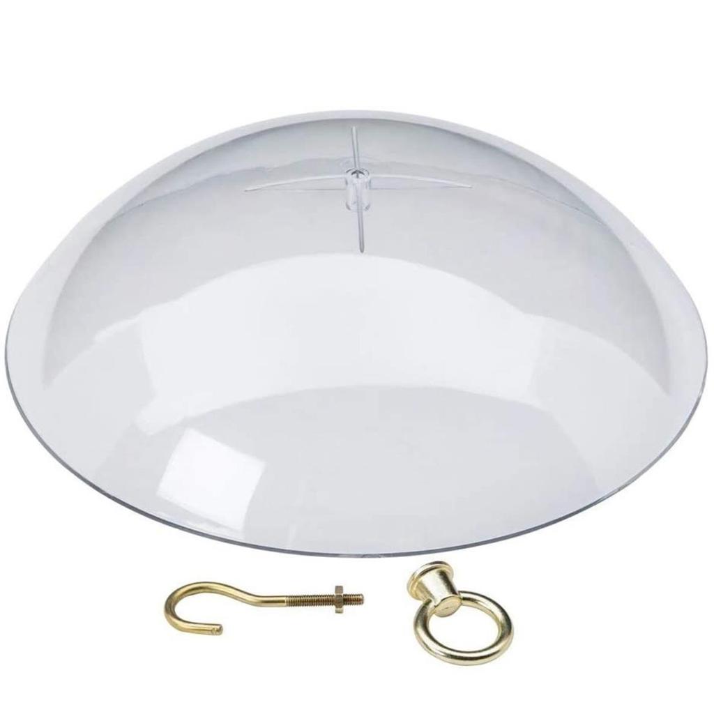 -Ochranný kryt na krmítko pro ptáky, Ochranná kupole, Kryt proti dešti pro závěsná krmítka pro ptáky