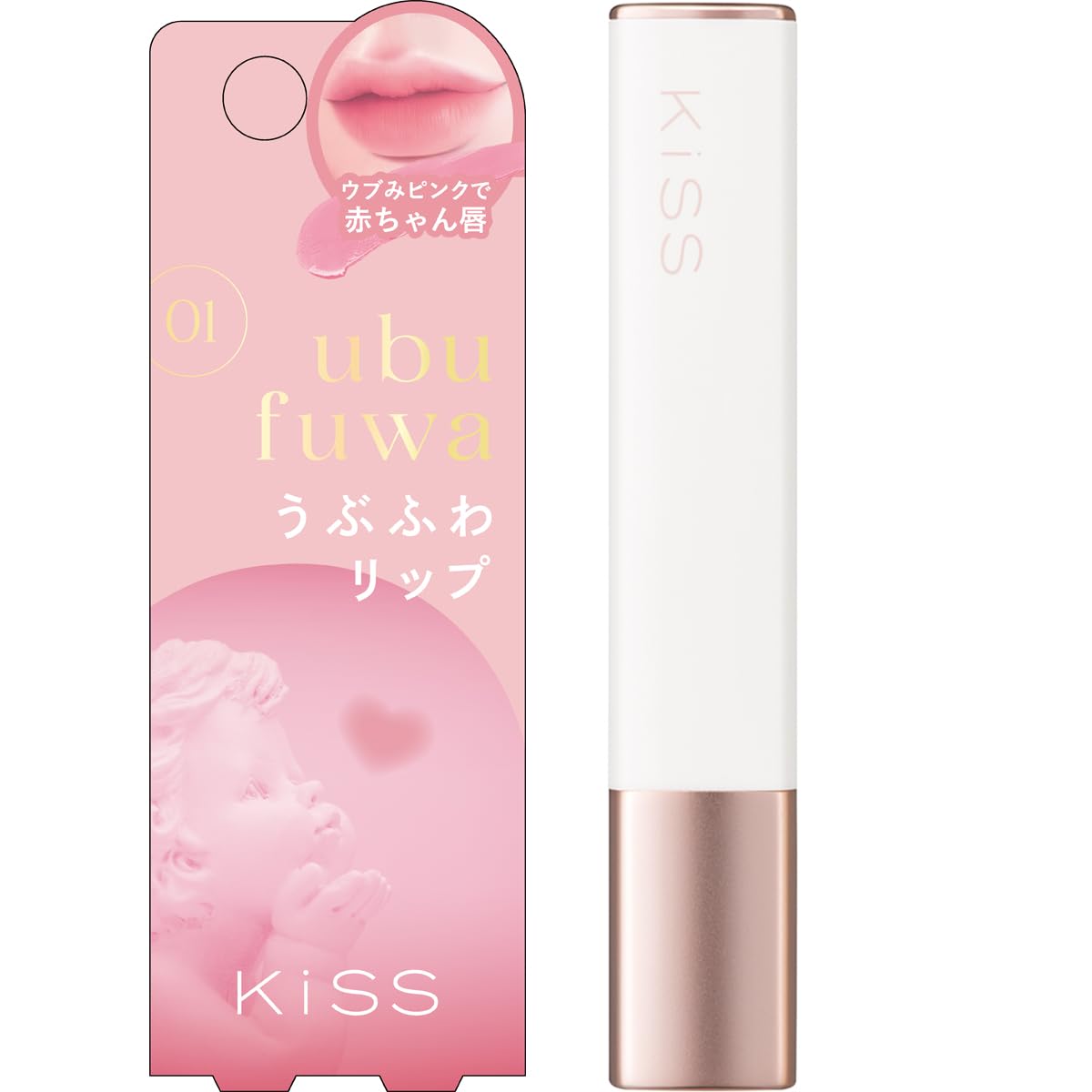 

KiSS Ubufuwa Lip 01 Strawberry Milk
