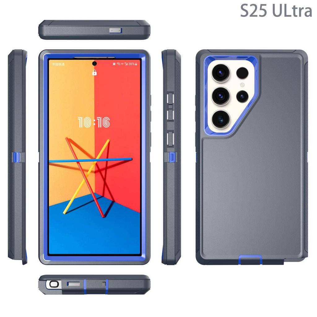 Compatible with Samsung S26 Ultra Phone Case, Rugged Robot, S25 Ultra Airbag, and S24 Ultra Protective Case