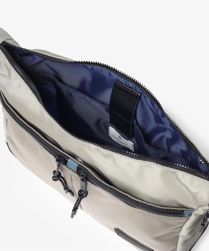 En Phrase Shoulder Bag for Men 527102 [LANVIN Bleu] (Beige) No.