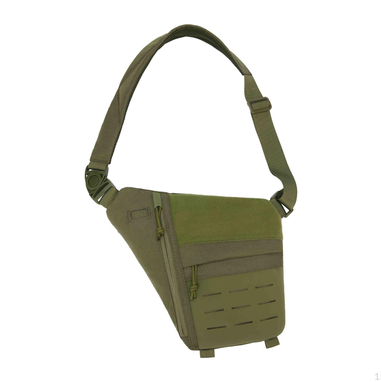 

Чоловіча нагрудна сумка кросбоді денний рюкзак плечова для подорожей, спорту на відкритому повітрі, скелелазіння Green