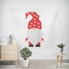 Christmas New Year Gnome Love Pattern Tapestry Living Room Sofa Car Interior Decoration Tapestry