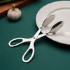 Salad and Cake Serving Tongs with Scissor Mechanism Salad Tongs Suitable for Comfortable Operations Various Setting