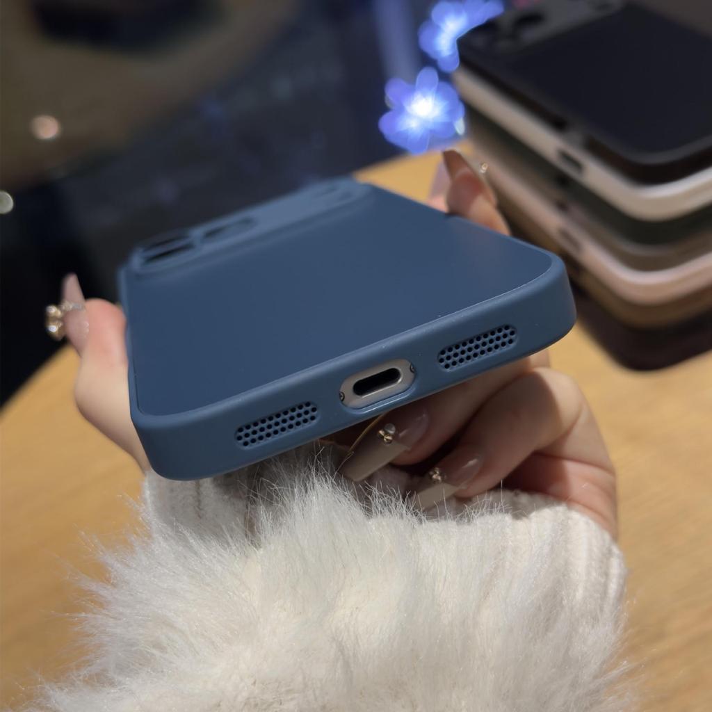 iPhone 17 Frosted AG Skin Feel Case - Original Machine Color, Full Coverage Protective Case for Apple 16 Pro Max.