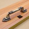 Decorative Furniture Wood Barn Aluminum Alloy Wardrobe Drawer Pulls Flush Handles Door Handle